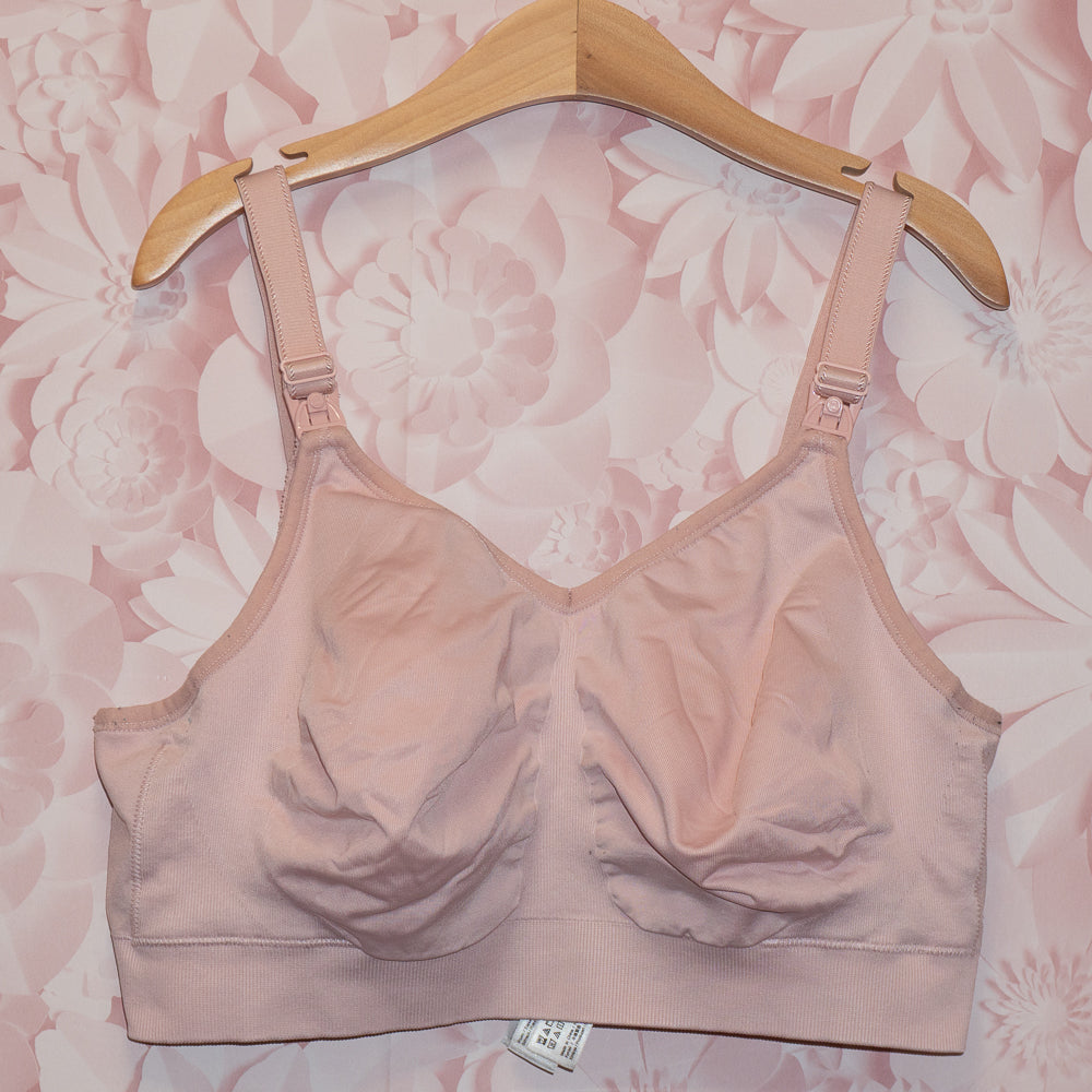 Pink Nursing Bra Size L-Full Cup
