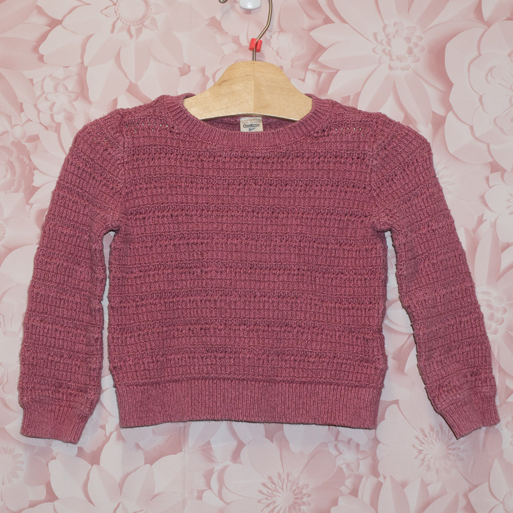 Pink Knit Sweater Size 3T