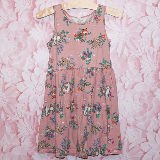 Woodland Unicorn Dress Size 6x/7