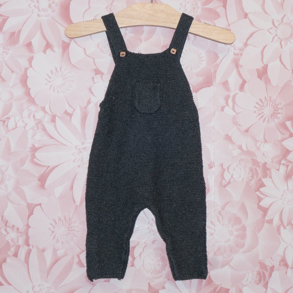 Knit Overalls Size 1-3m