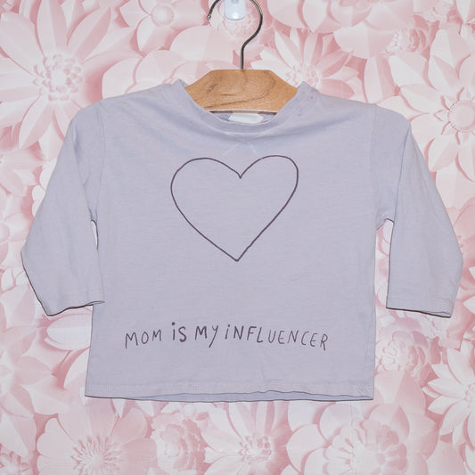 Influencer Mom Tee Size 12-18m