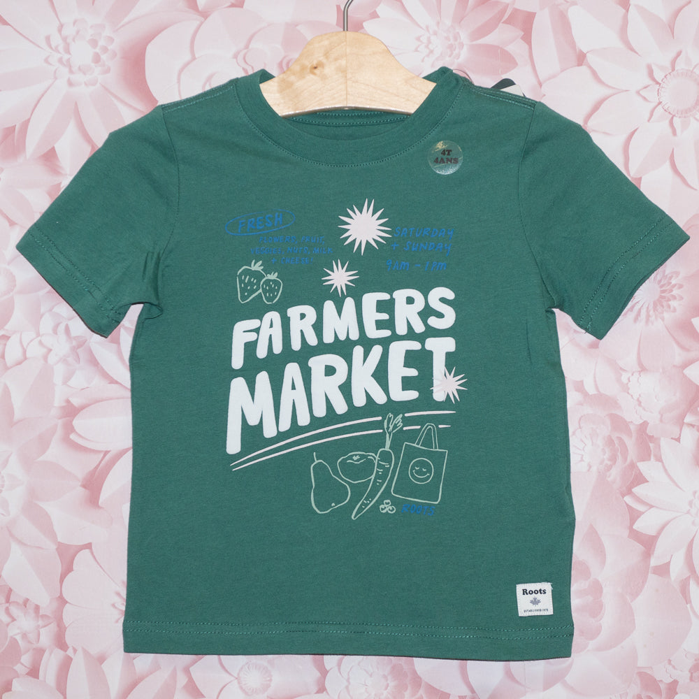 NWT Farmers Market Tee Size 4T