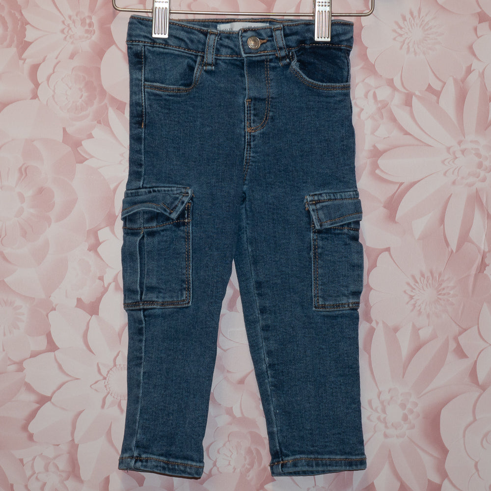 Slim Cargo Jeans Size 18-24m