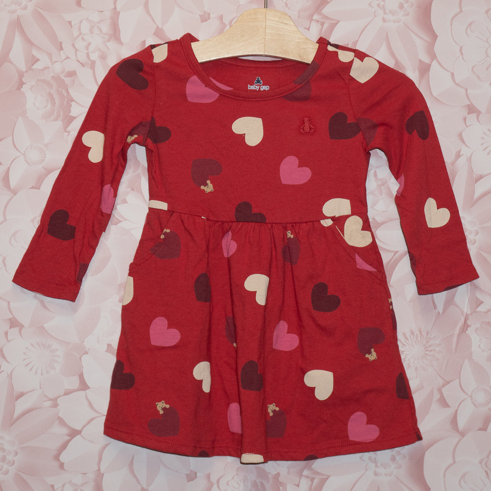NWT Bear Heart Dress Size 2