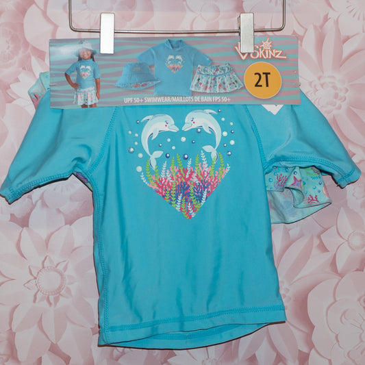 NWT 3pc Swim Set Size 2T