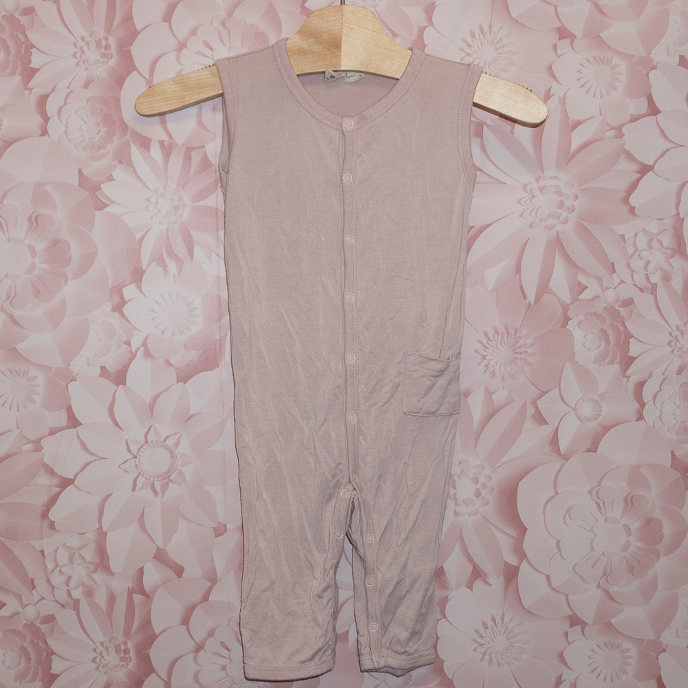 Pink Bamboo Romper Size 18-24m