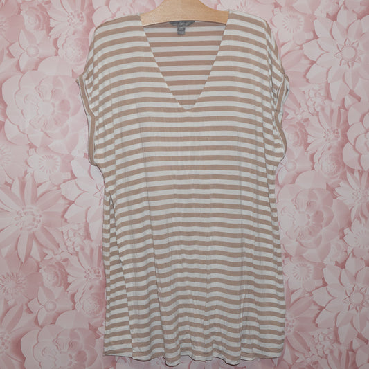 Striped Maternity/Nursing Top Size S
