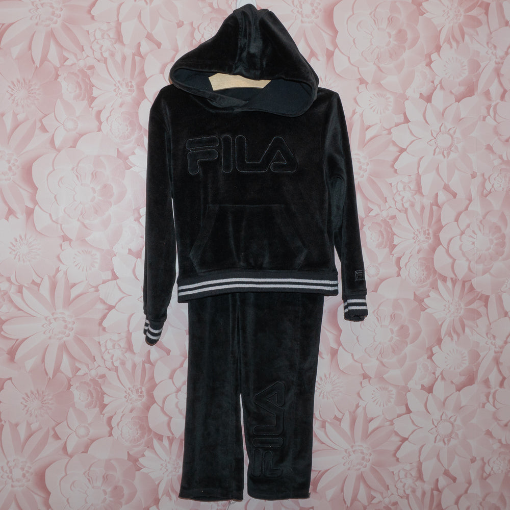 Velour Track Suit Size 4