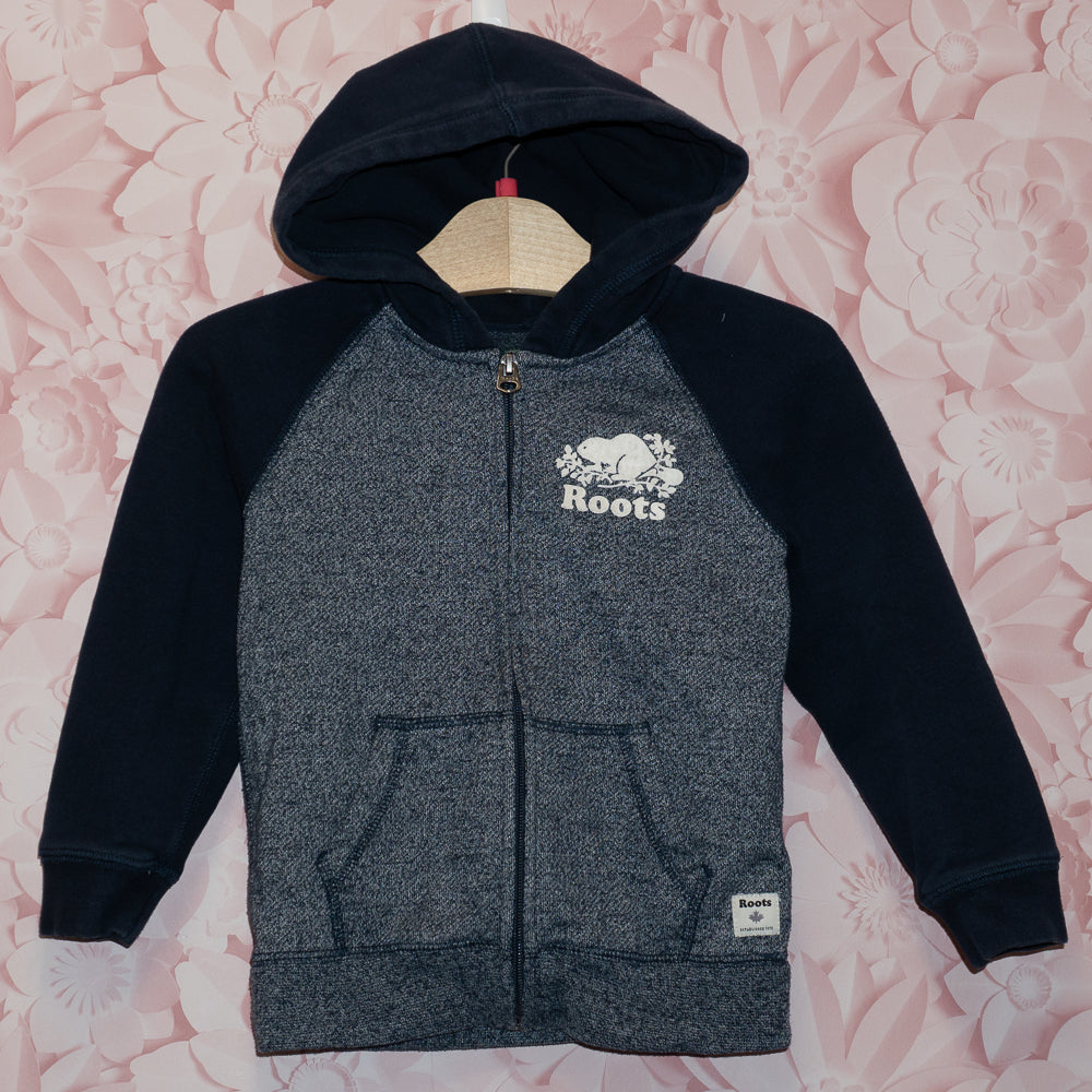 Blue Zip Hoodie Size 5T