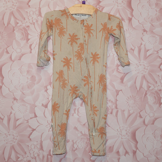 Palm Tree Bamboo Sleeper Size 3-6m