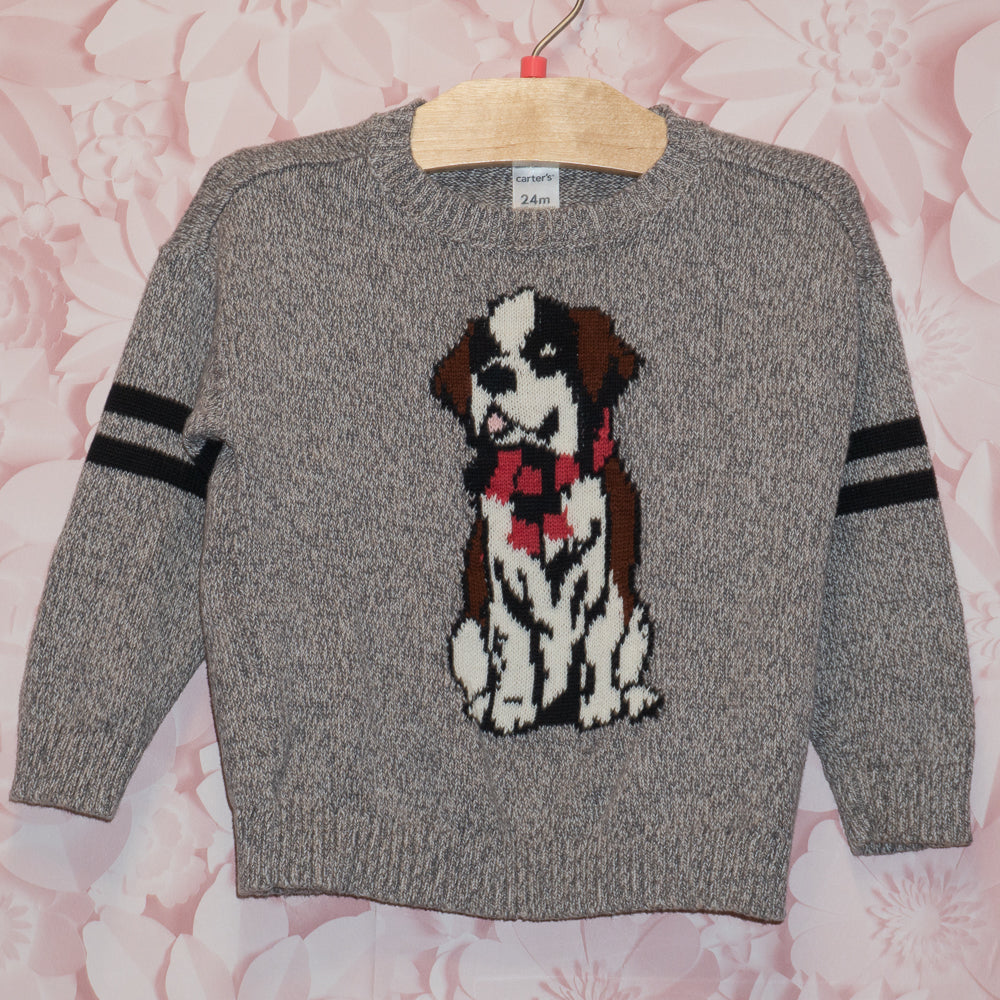 St. Bernard Sweater Size 24m