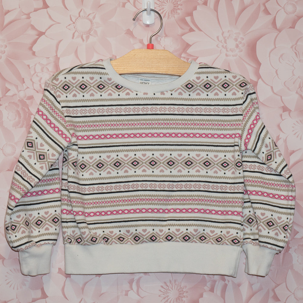 Striped Sweatshirt Size 5