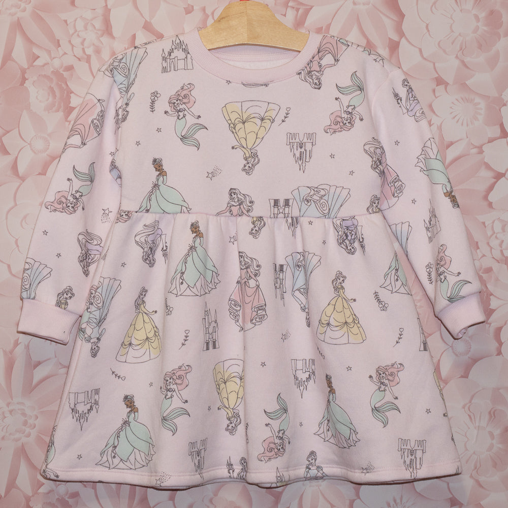 Princes Sweatshirt Dress Size 4T