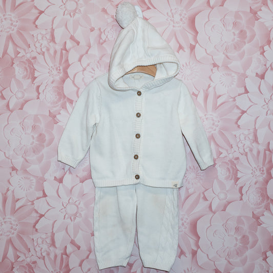 Organic Cotton Knit Set Size 6-9m
