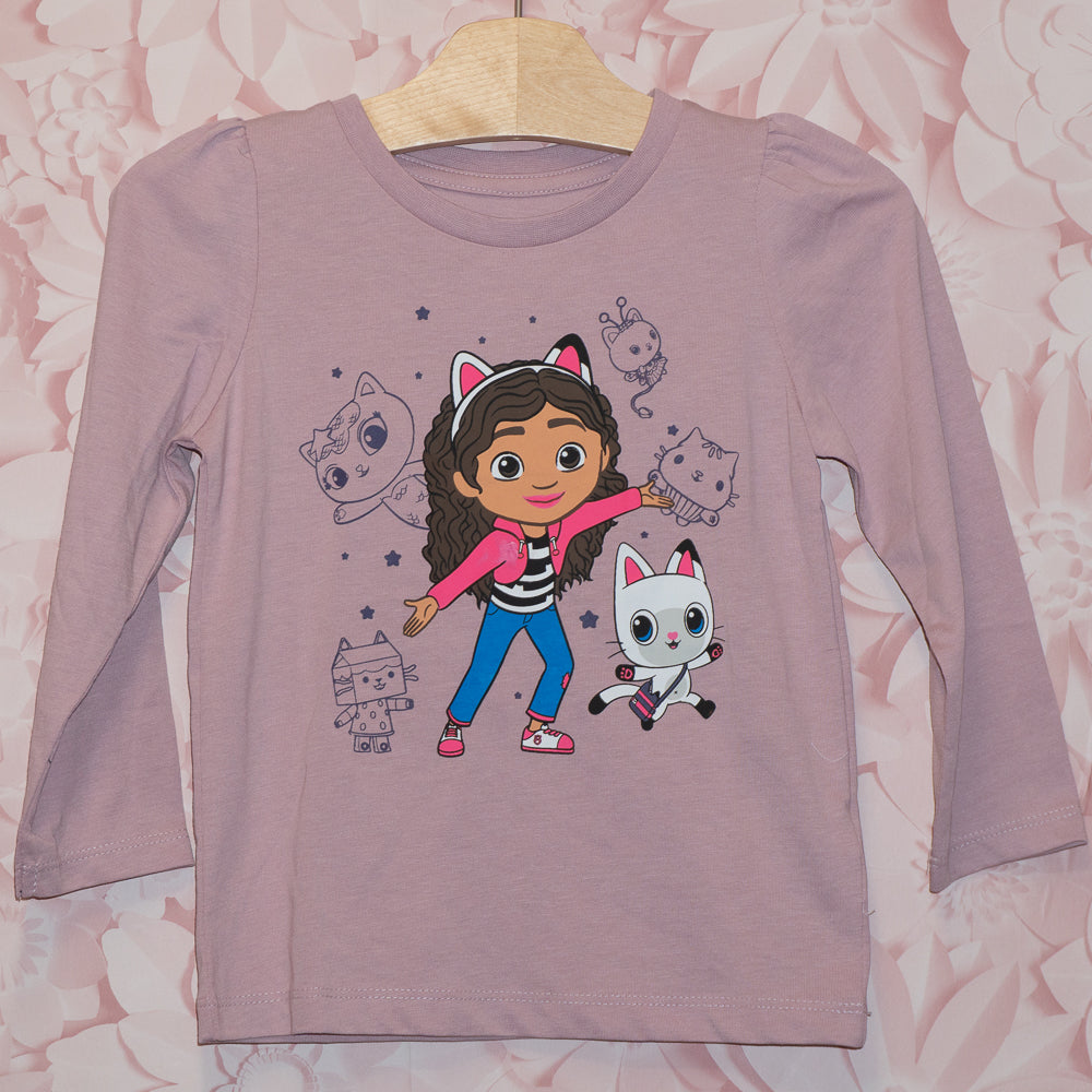 Gabby's Dollhouse Longsleeve Tee Size 4