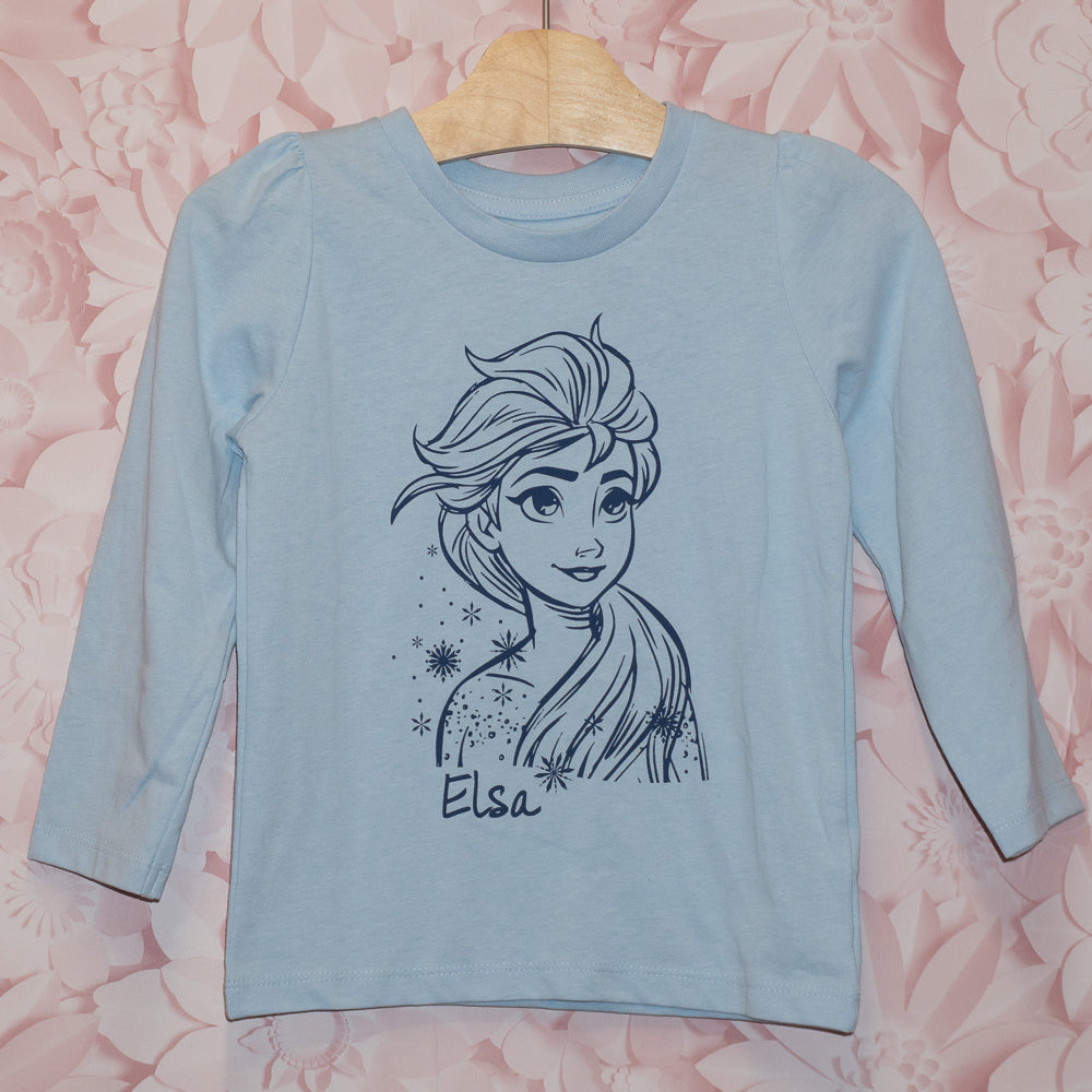 Elsa Longsleeve Tee Size 4