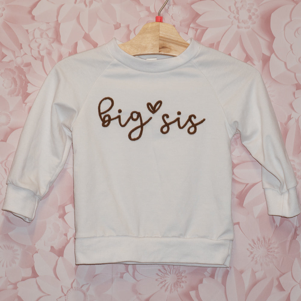 Big Sis Crewneck Size 4T