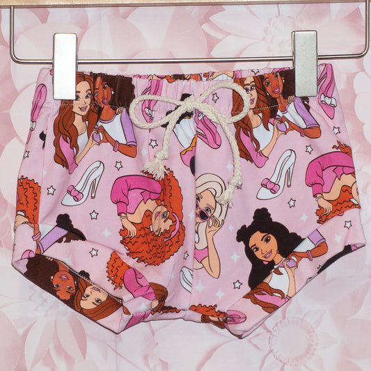 Barbie Tee & Shorts Set Size 12-18m