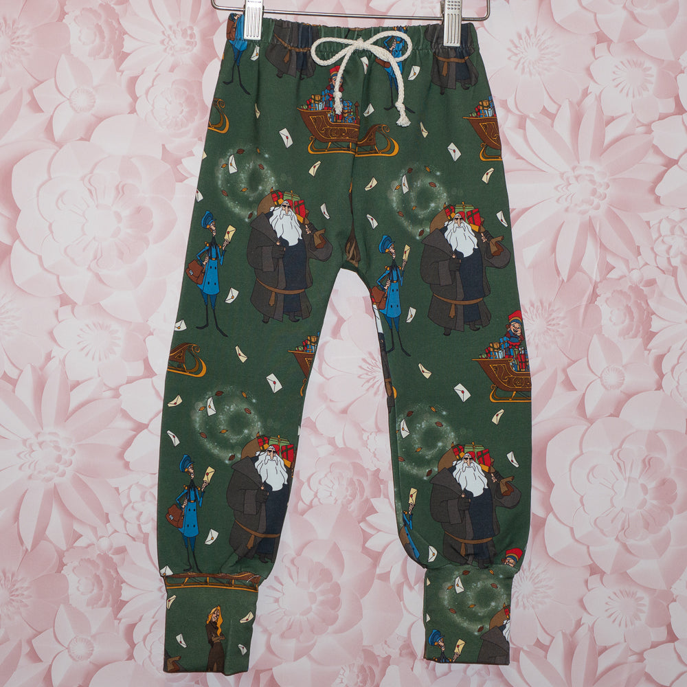 Christmas Santa Klaus Joggers Size 5T