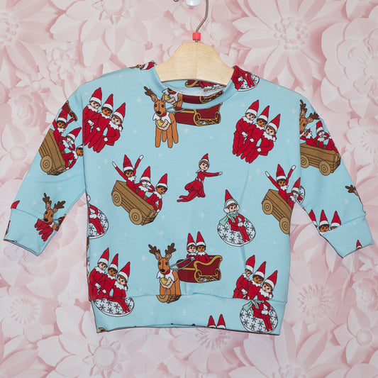Chrsitmas Elf Crewneck Size 18-24m
