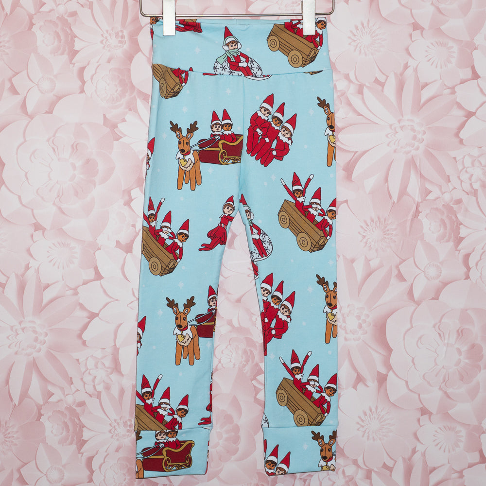 Christmas Elf Leggings Size 4T