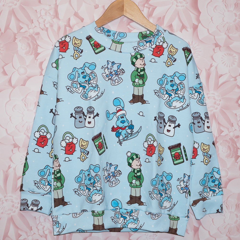 Blue Dog Snow Crewneck Size 7/8