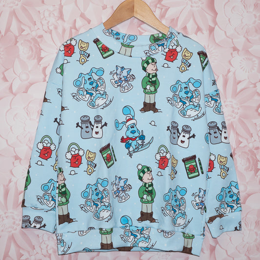 Blue Dog Snow Crewneck Size 7/8