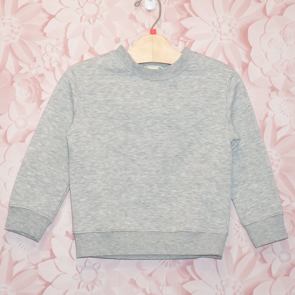 Gray Crewneck Sweatshirt Size 2-4Y