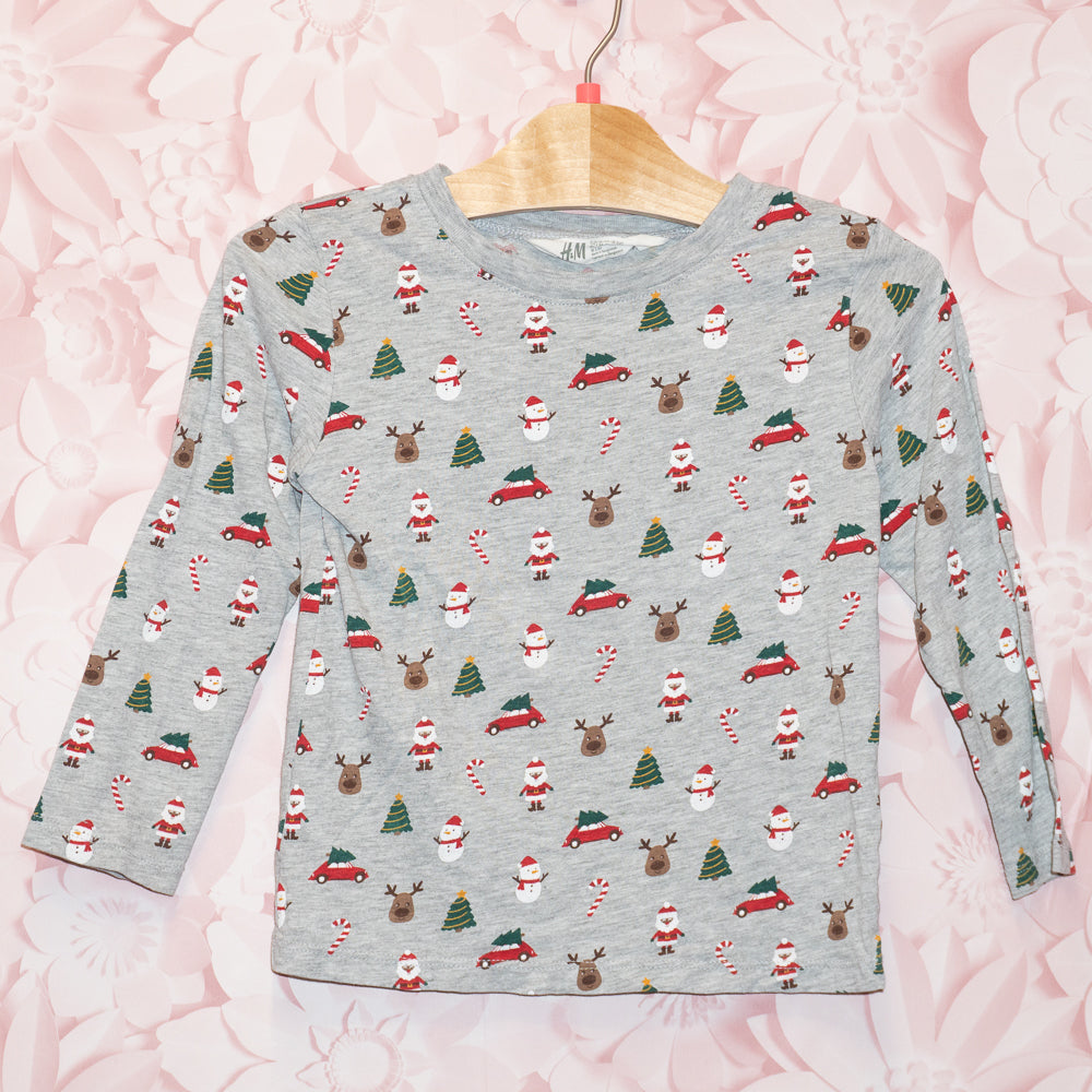 Christmas Tee Size 3/4T