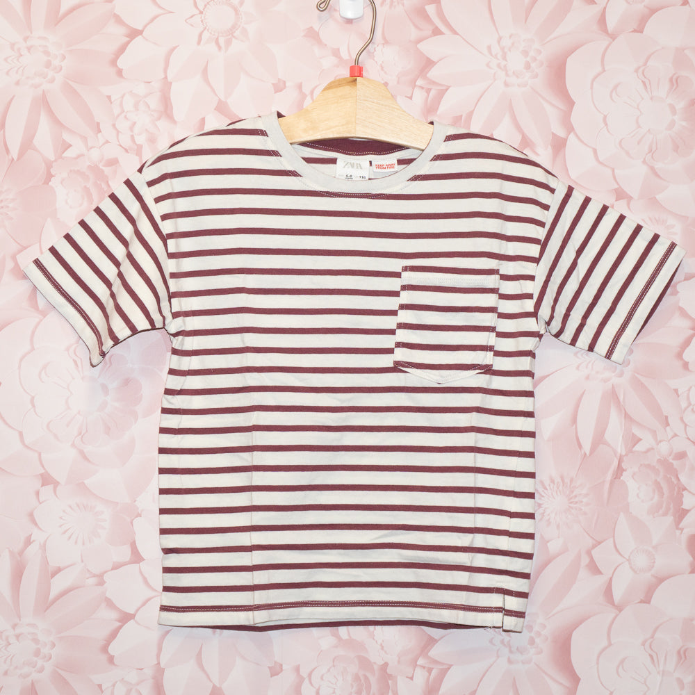 Striped Tee Size 5-6