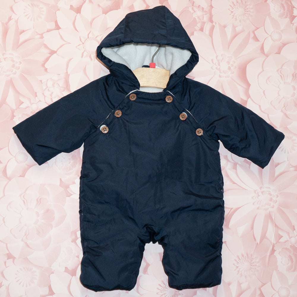Button Up Bunting Suit Size 0-1m (NB)