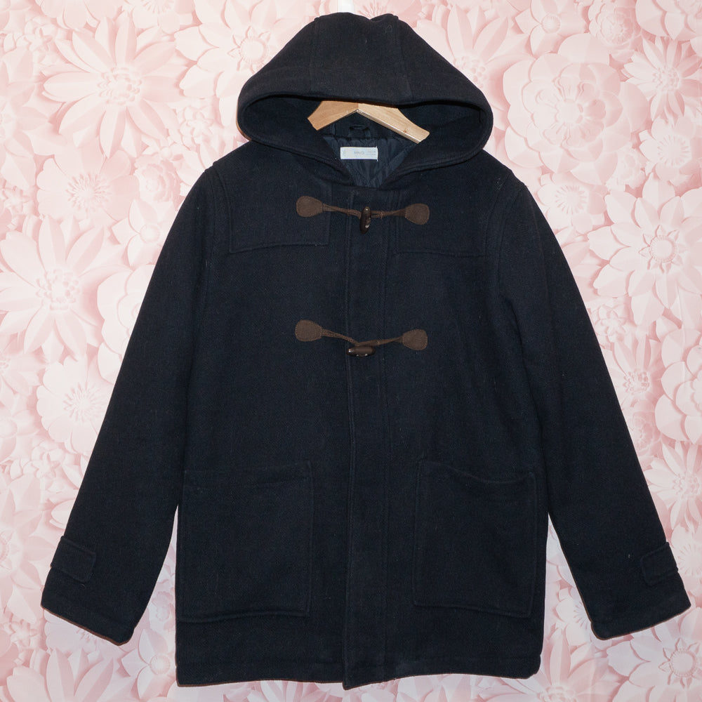 Black Wool Coat Size 11-12