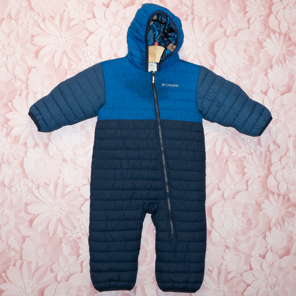Columbia Patterned Reversible Jacket Size 12-18m