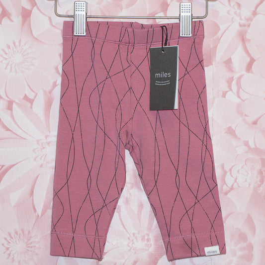 NWT Wavy Print Leggings Size 6m