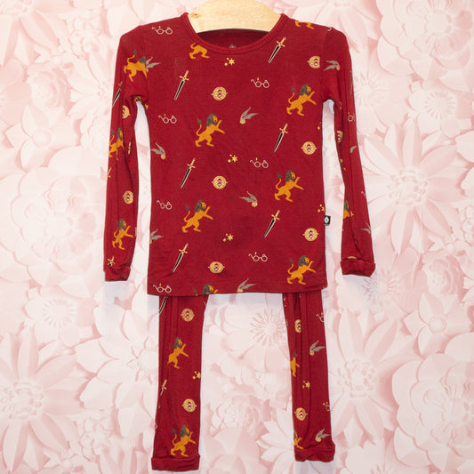 Harry Potter Bamboo Pajamas Size 2T *has stains
