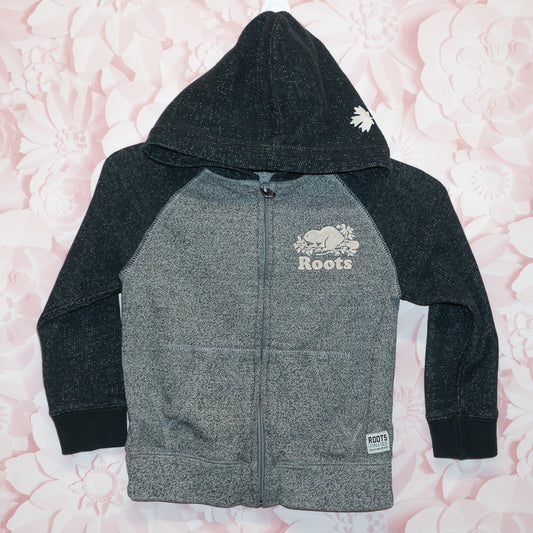 Roots Zip Hoodie Size 4T