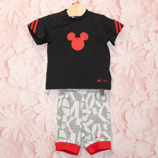 NWT Adidas Mickey Mouse Set Size 12m