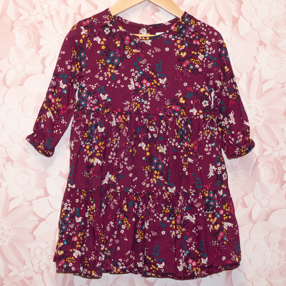 Tiered Woodland Drss Size 5T