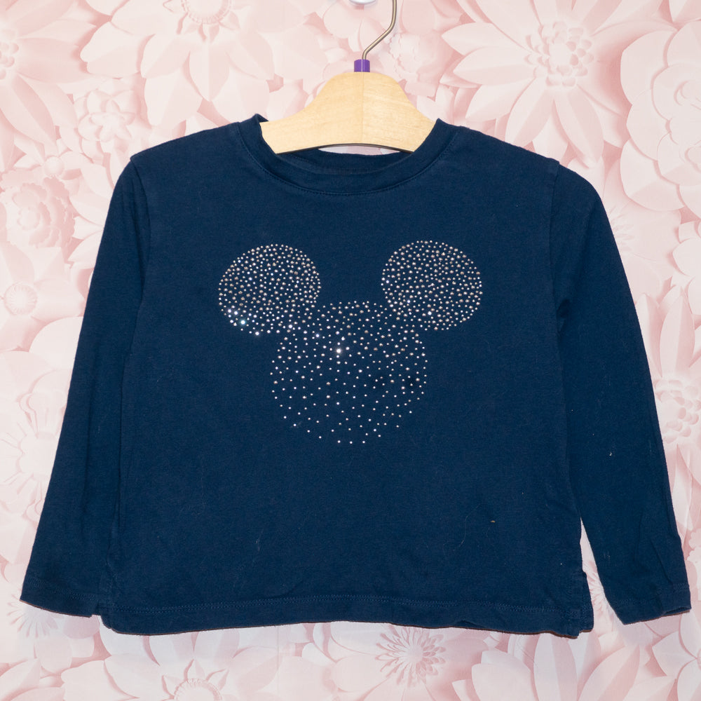 Sparkle Mouse Ears Tee Size 4-5