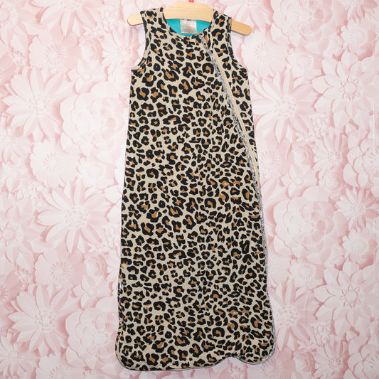 Bamboo Leopard Print 2.5 TOG Sleep Sack Size 6-18m
