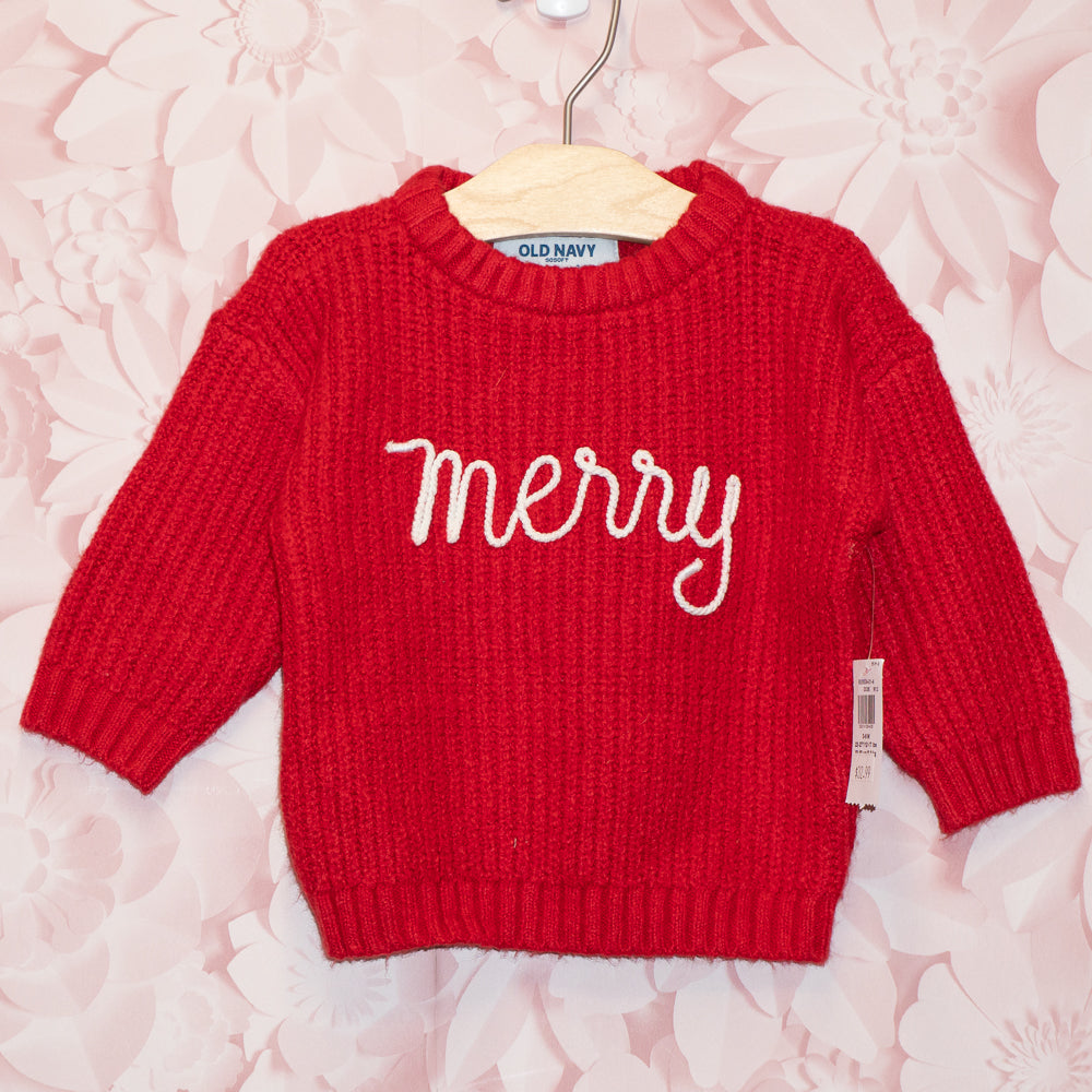 NWT Merry Sweater Size 3-6m