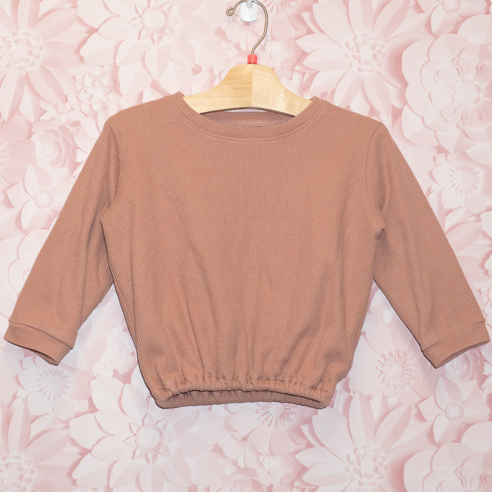 Waffle Crewneck Size 4T