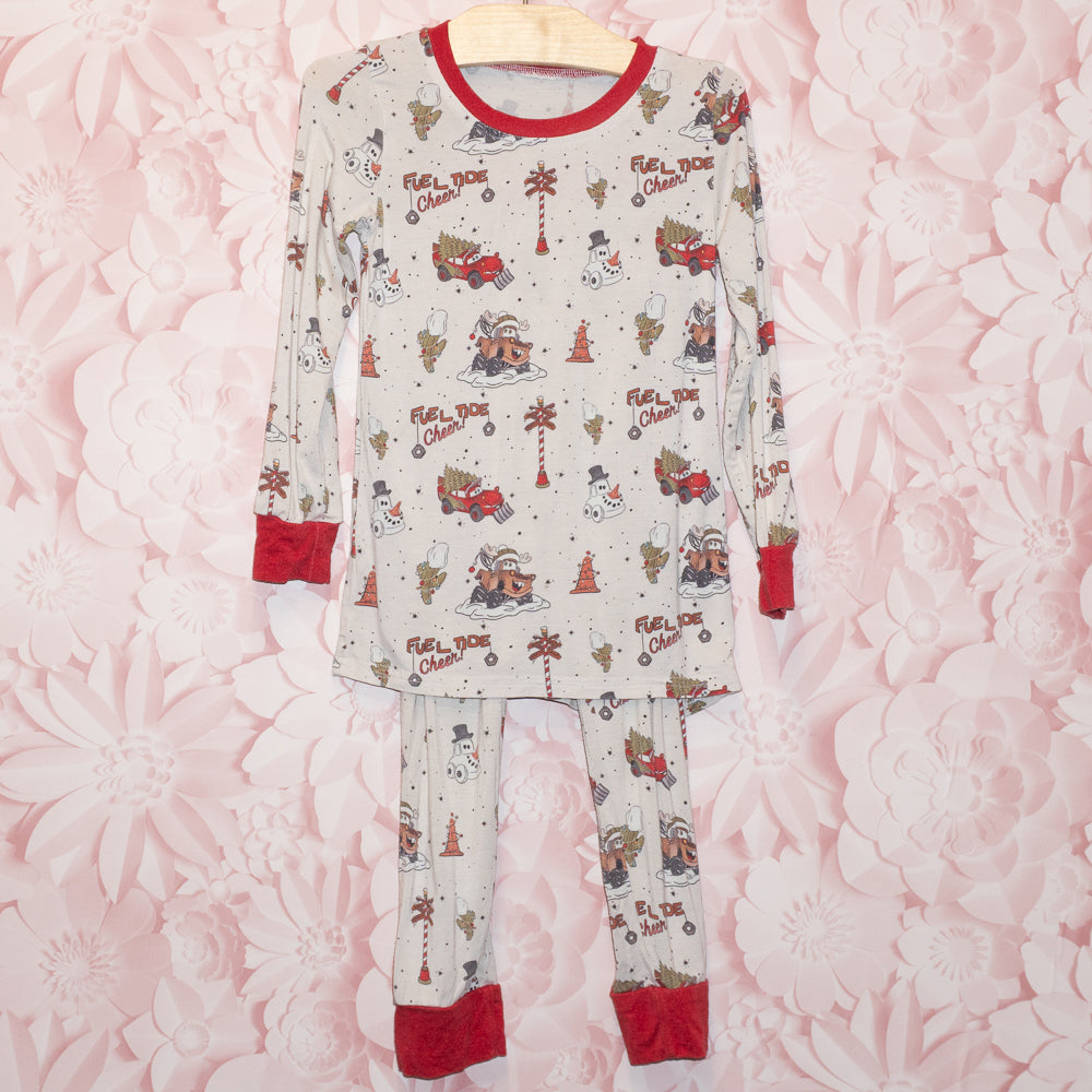Bamboo Chistmas Cars Pajamas Size 4/5