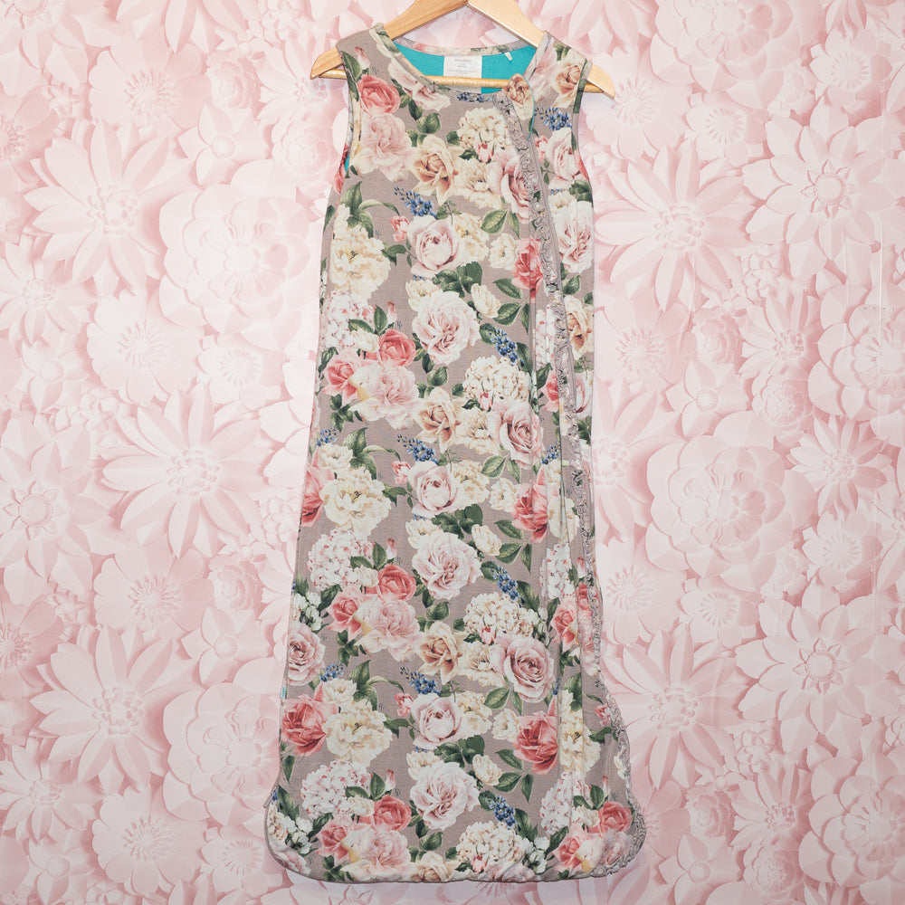 Bamboo Rose Floral 1.0 TOG Sleep Sack Size 6-18m