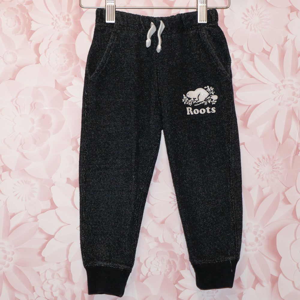 Roots Charcoal Joggers Size 3T