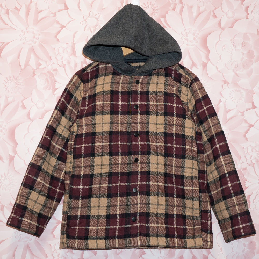 Hooded Flannel Jacket SIze 6-7
