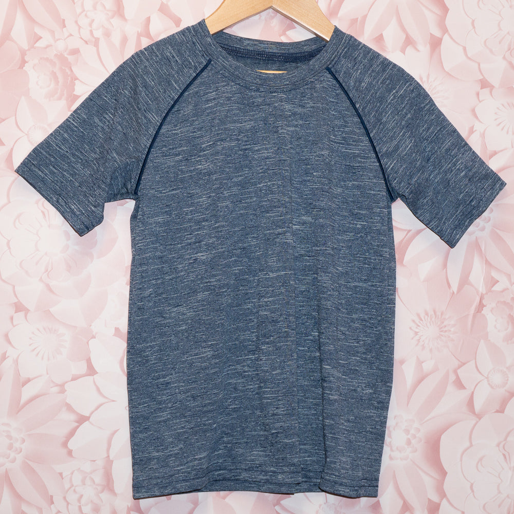 Heather Blue Athletic Tee Size 7