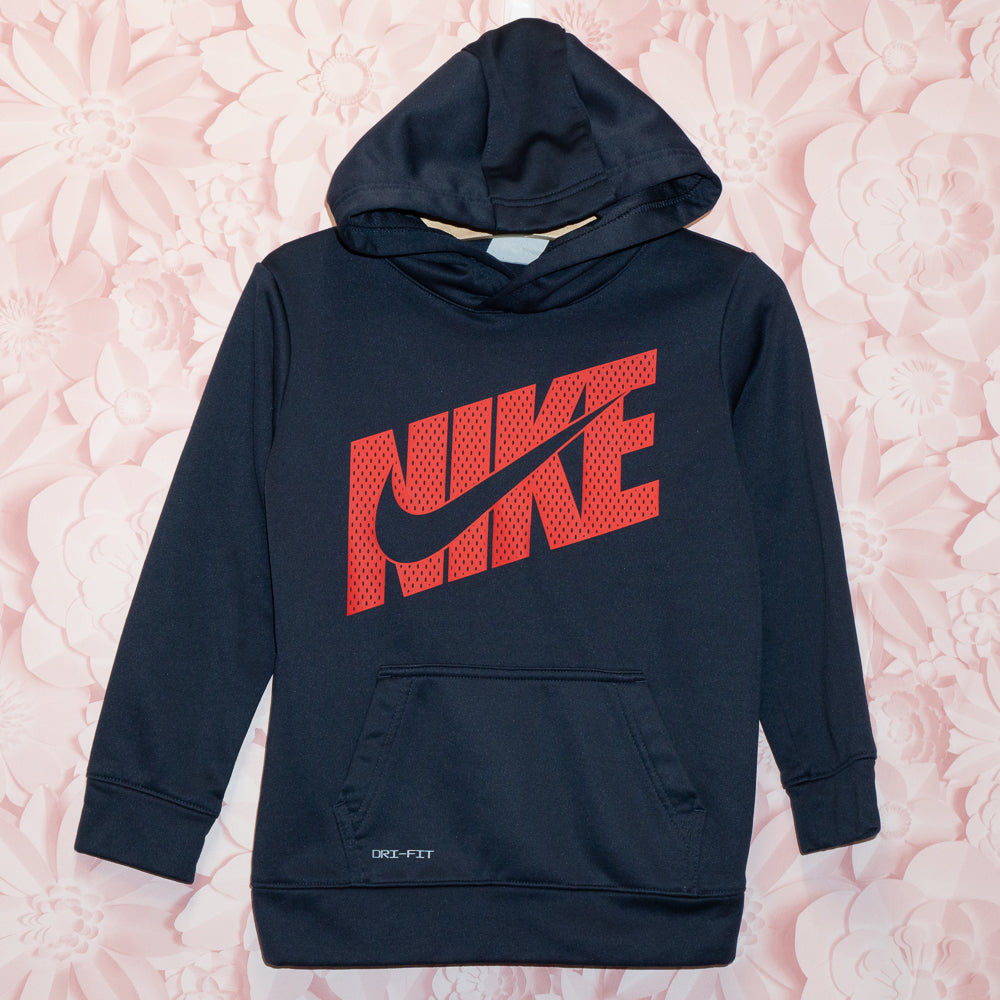 Nike Red Logo Hoodie Size 4-5