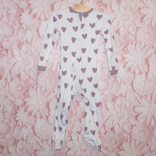 ZippyJamz Heart Sleeper Size 18-24m