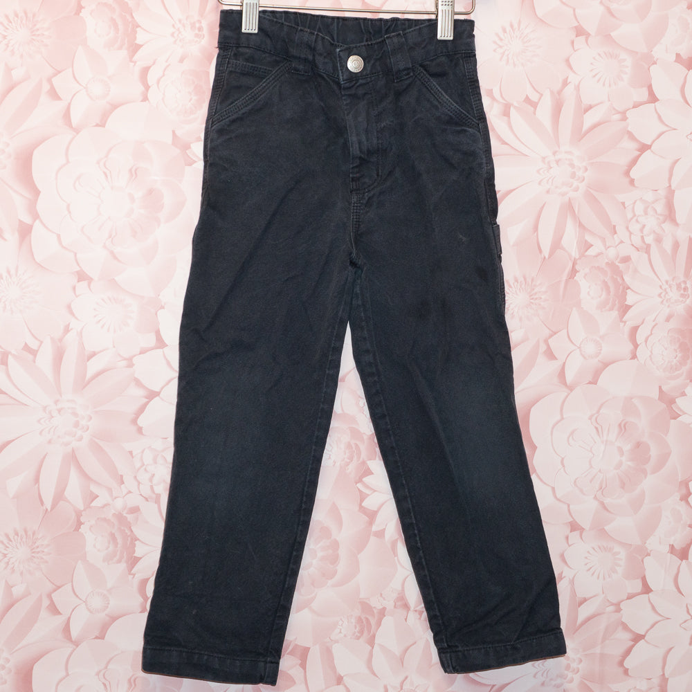 Navy Canvas Pants Size 6
